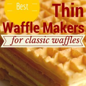 Best Waffle Maker for Thin Waffles • Stone's Finds